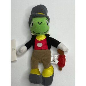 Disney Store Jiminy Cricket Mini Bean Bag Plush 8" Pinocchio